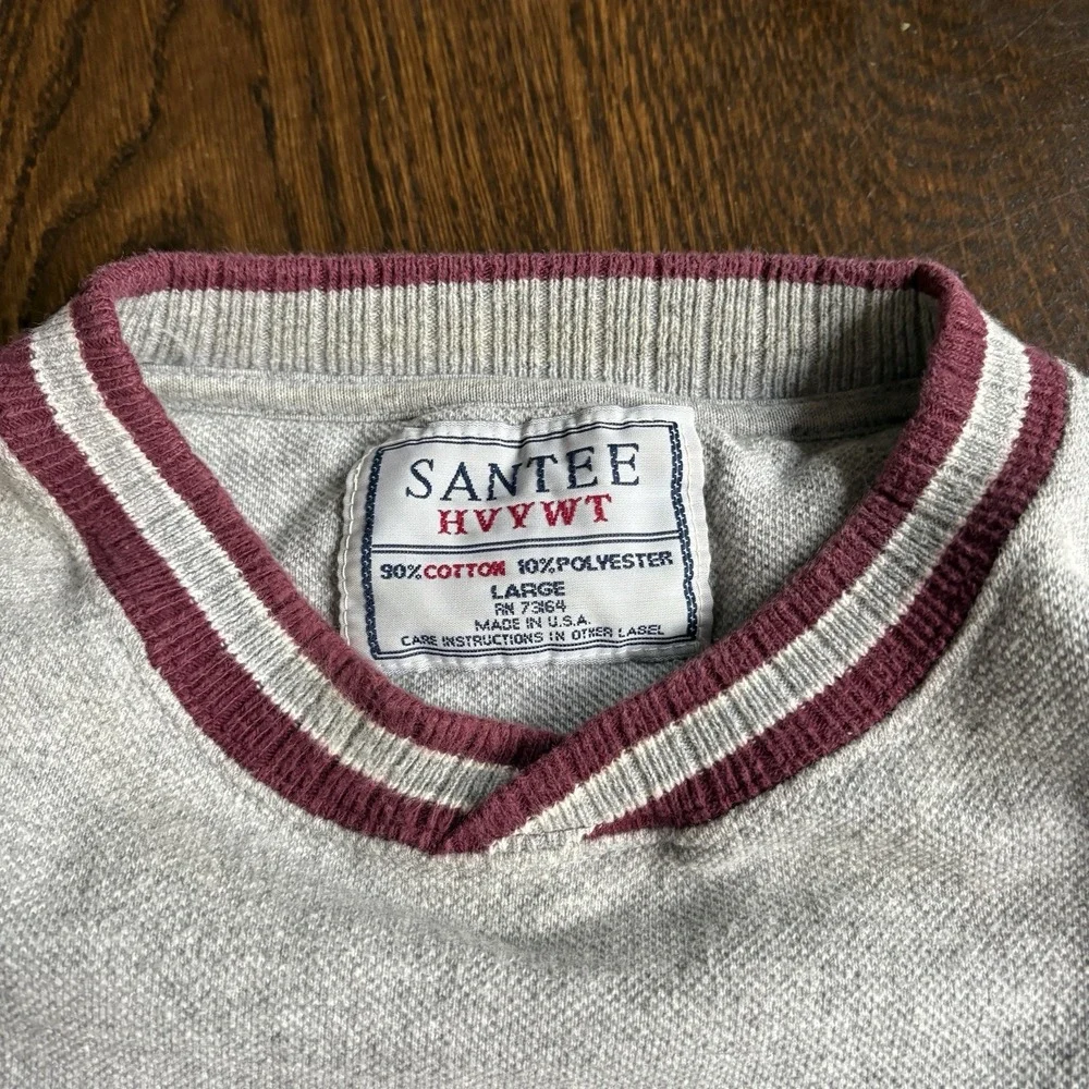 Vtg 90s WSU Washington State University Sweatshirt L Class Of 1972 Santee HVYWT